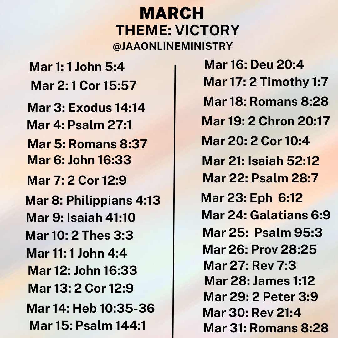 March
